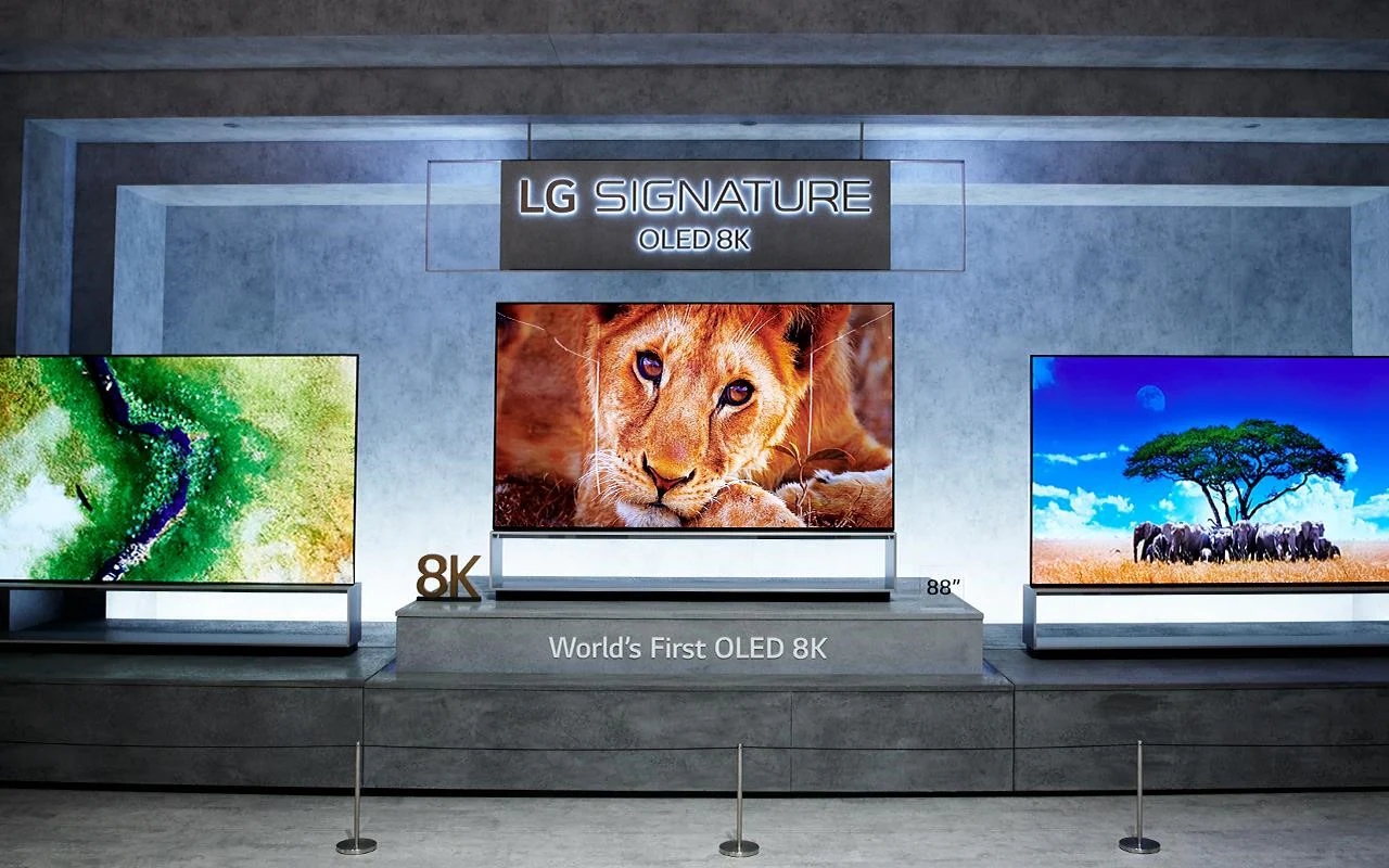 LG painel 8K OLED