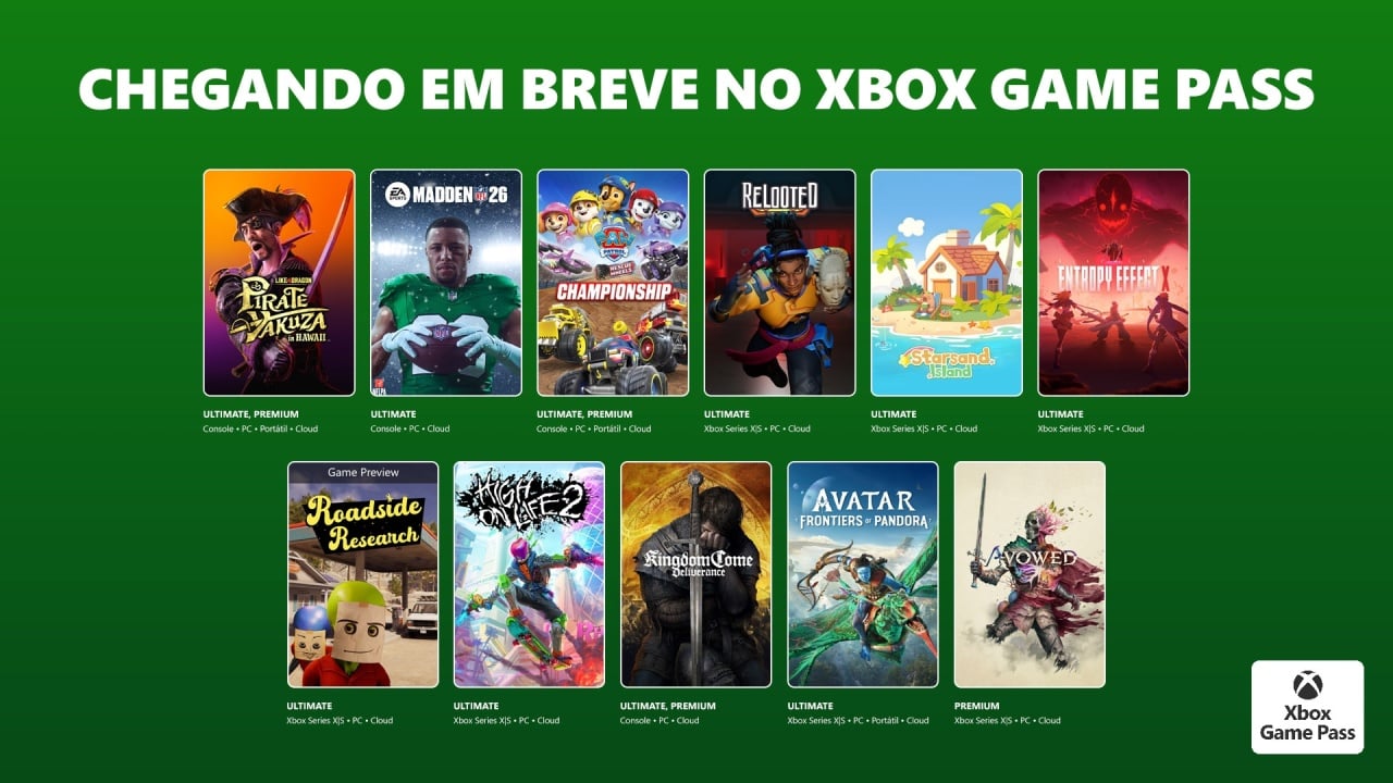 Xbox game pass