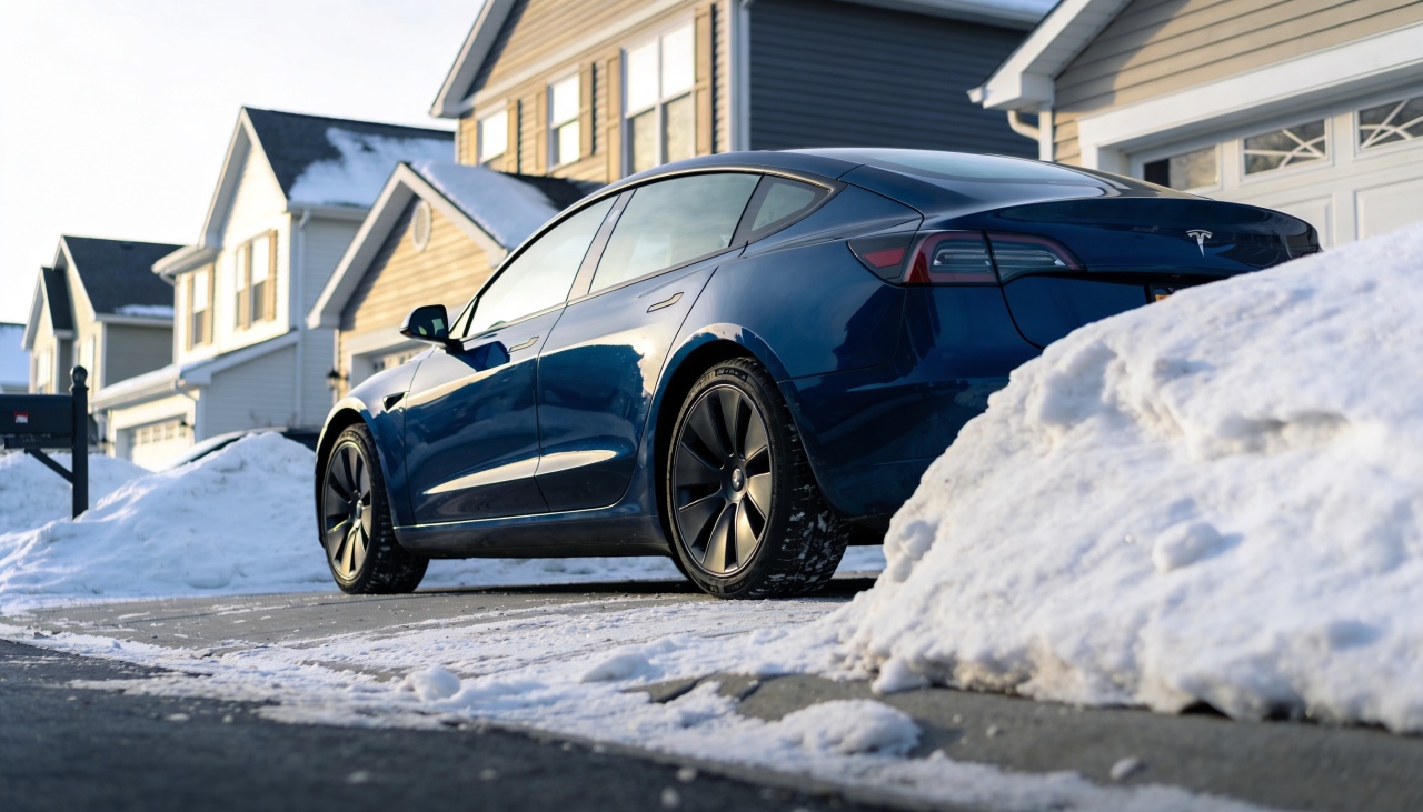 Tesla no gelo