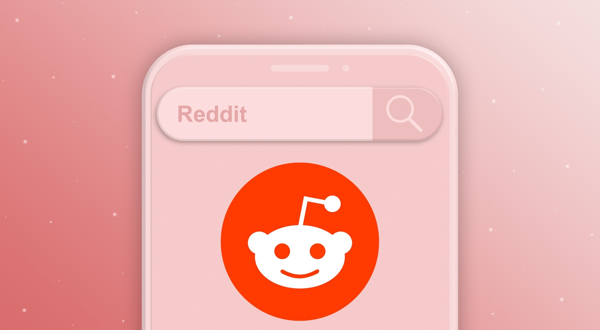 Reddit em smartphone