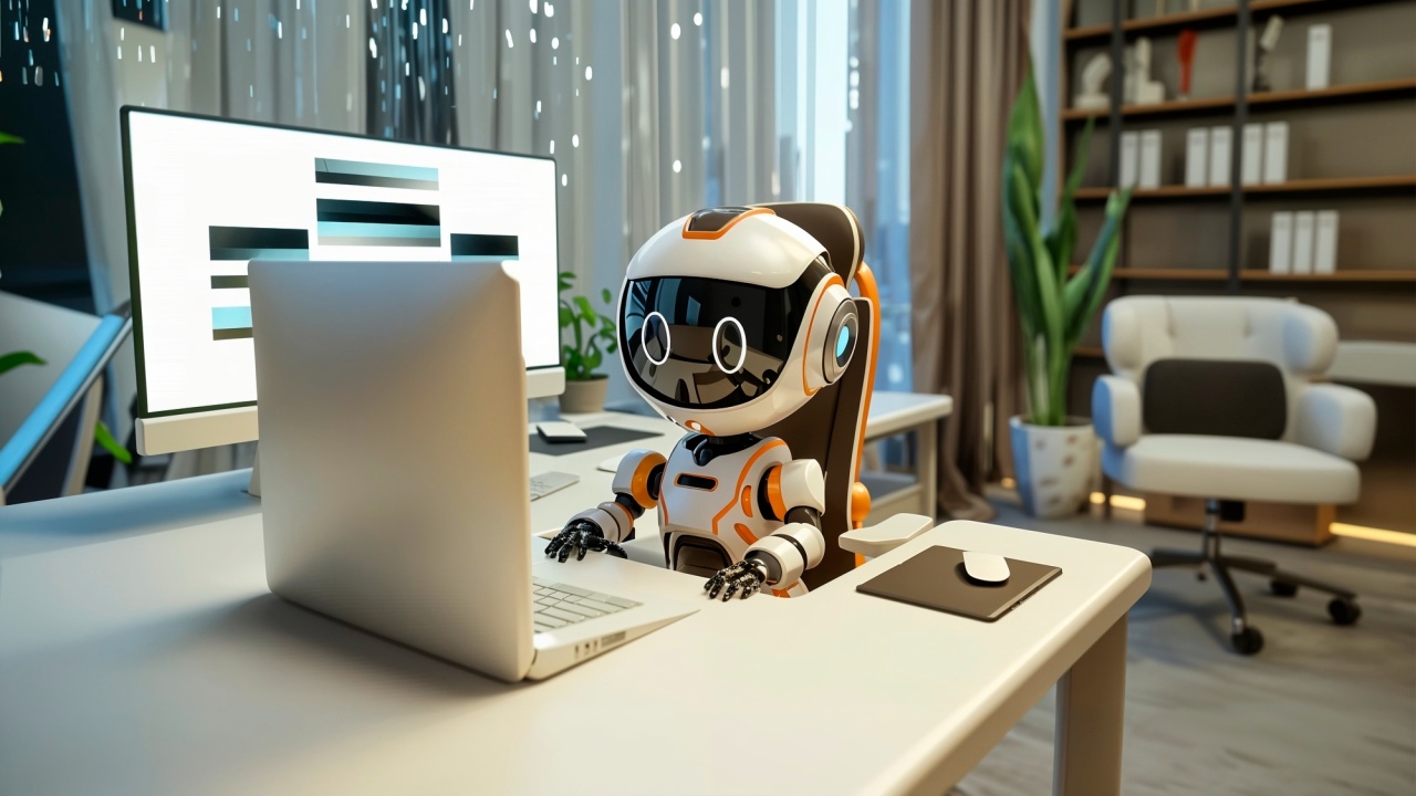 Robot a aceder a site