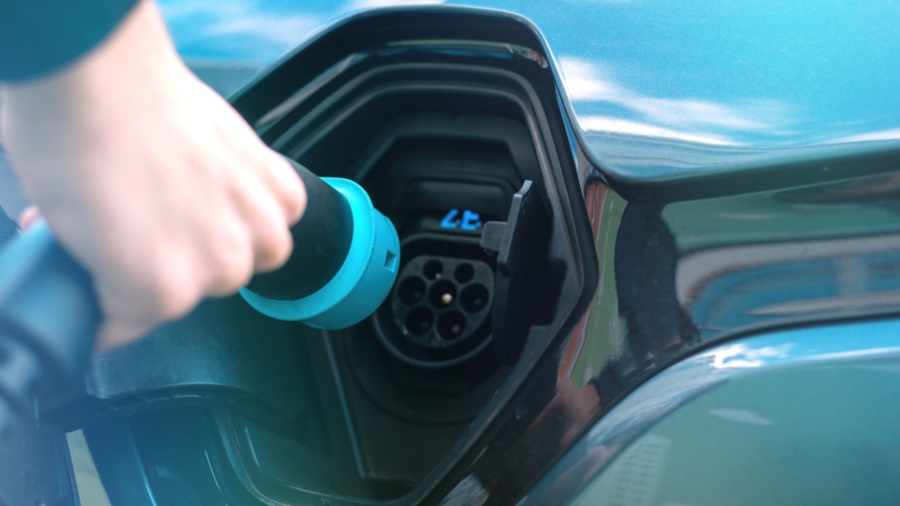 carregamento de elétrico