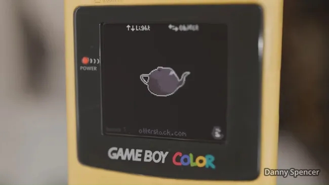 Game Boy Color com 3D