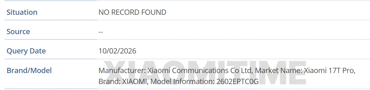 registo do nome da xiaomi