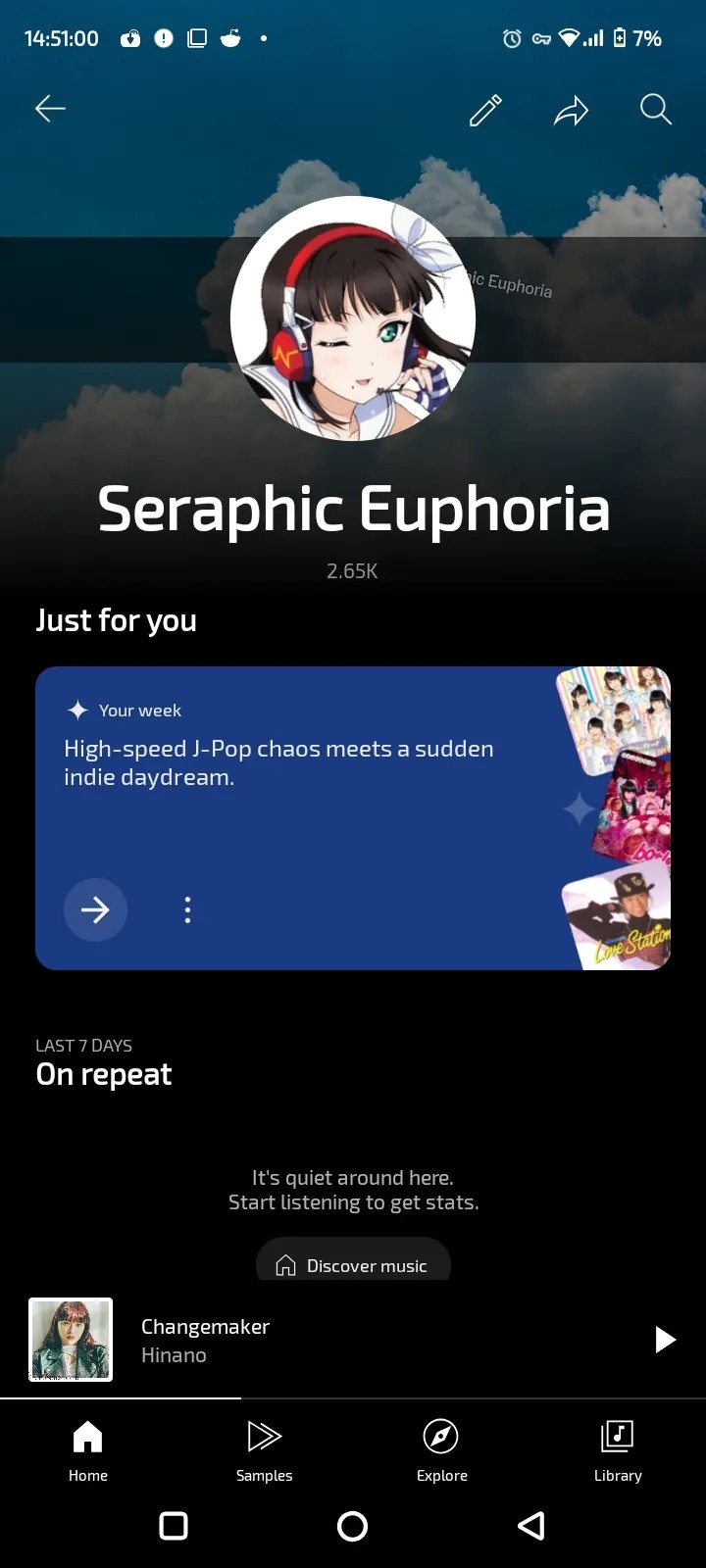 youtube music com seleção personalizada