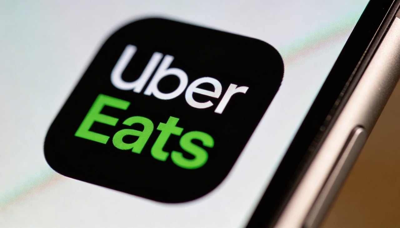 Uber Eats em app