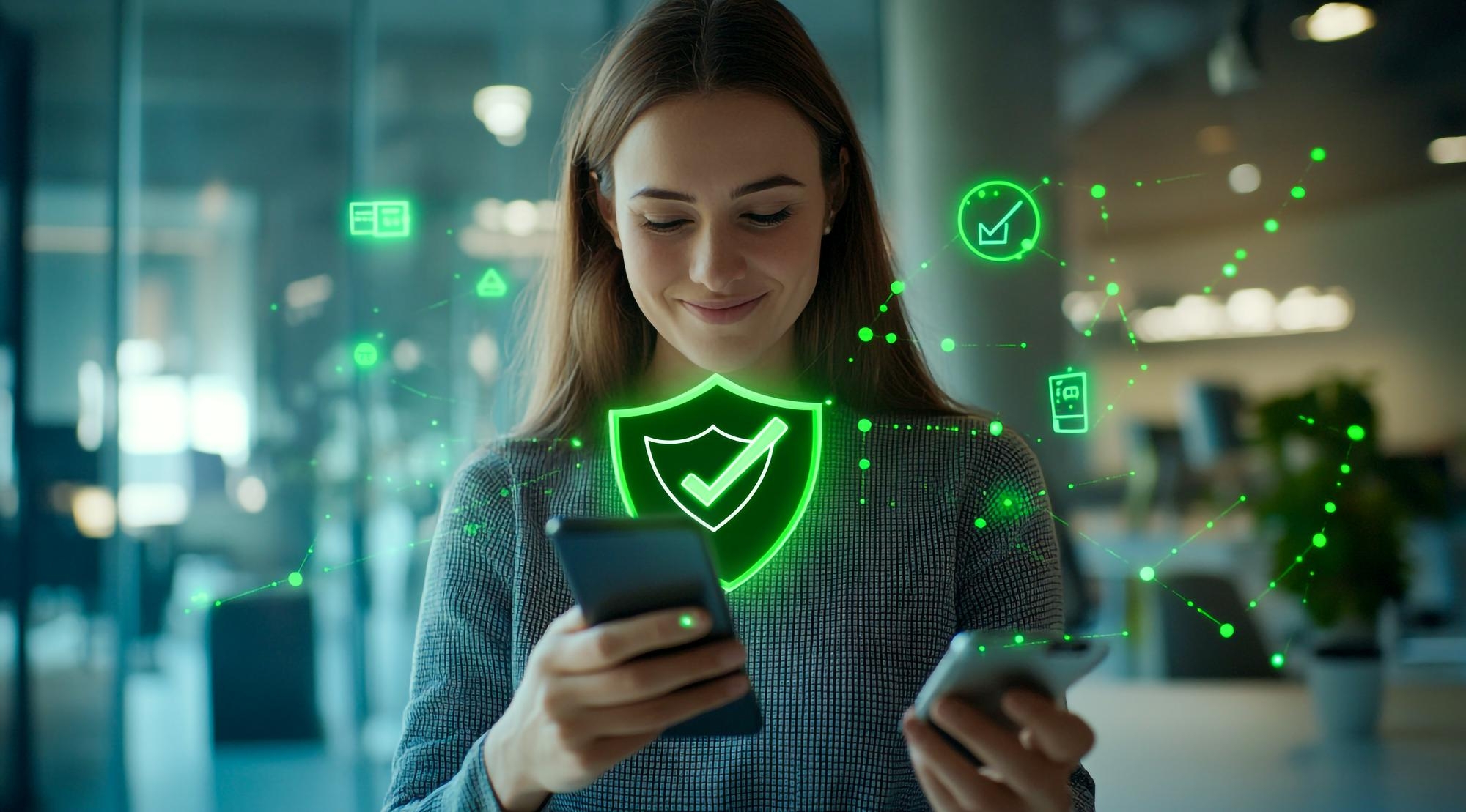 Segurança de conversas em smartphone