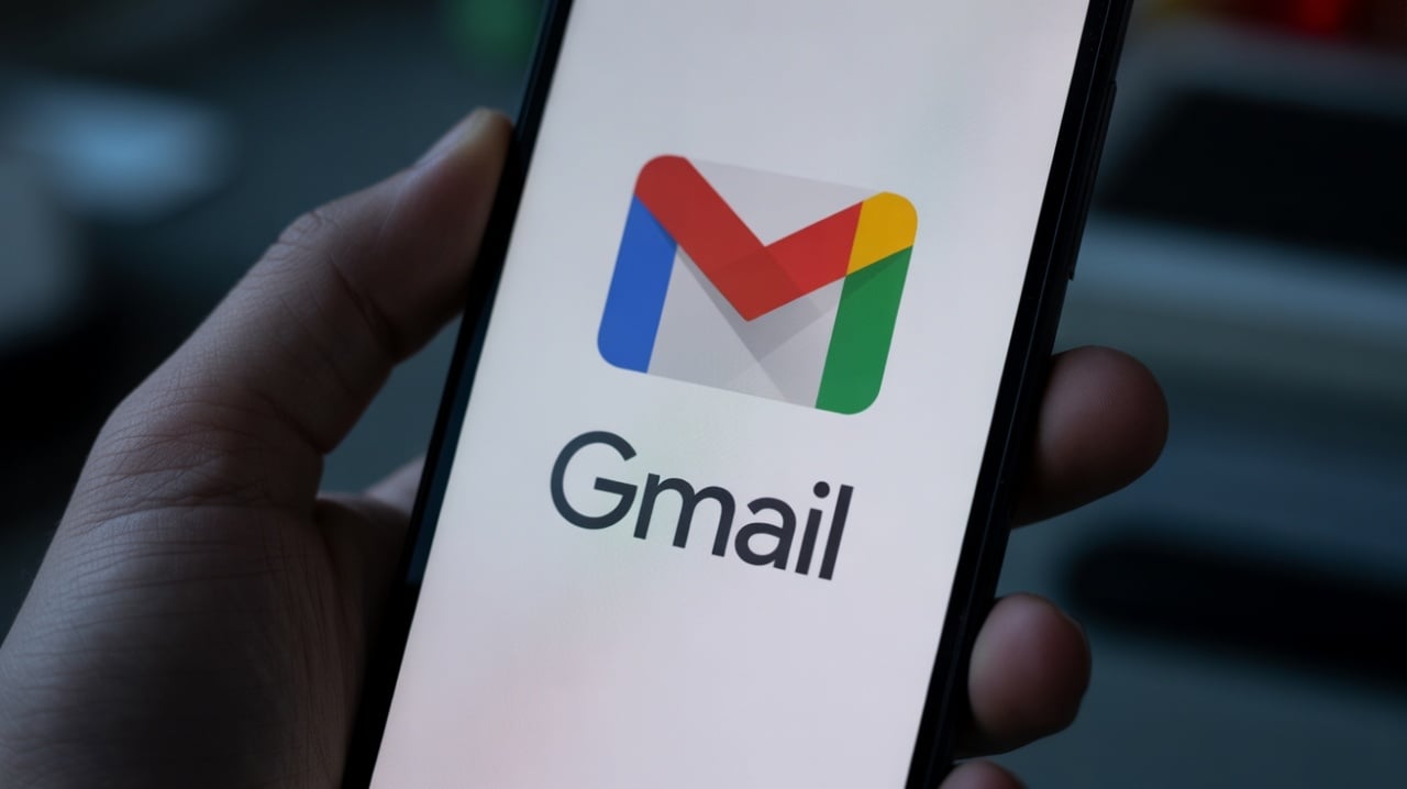 Gmail em smartphone