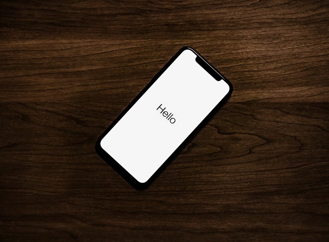 Apple iphone a ligar