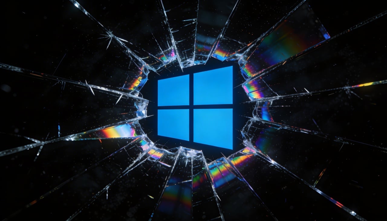 Windows com falhas