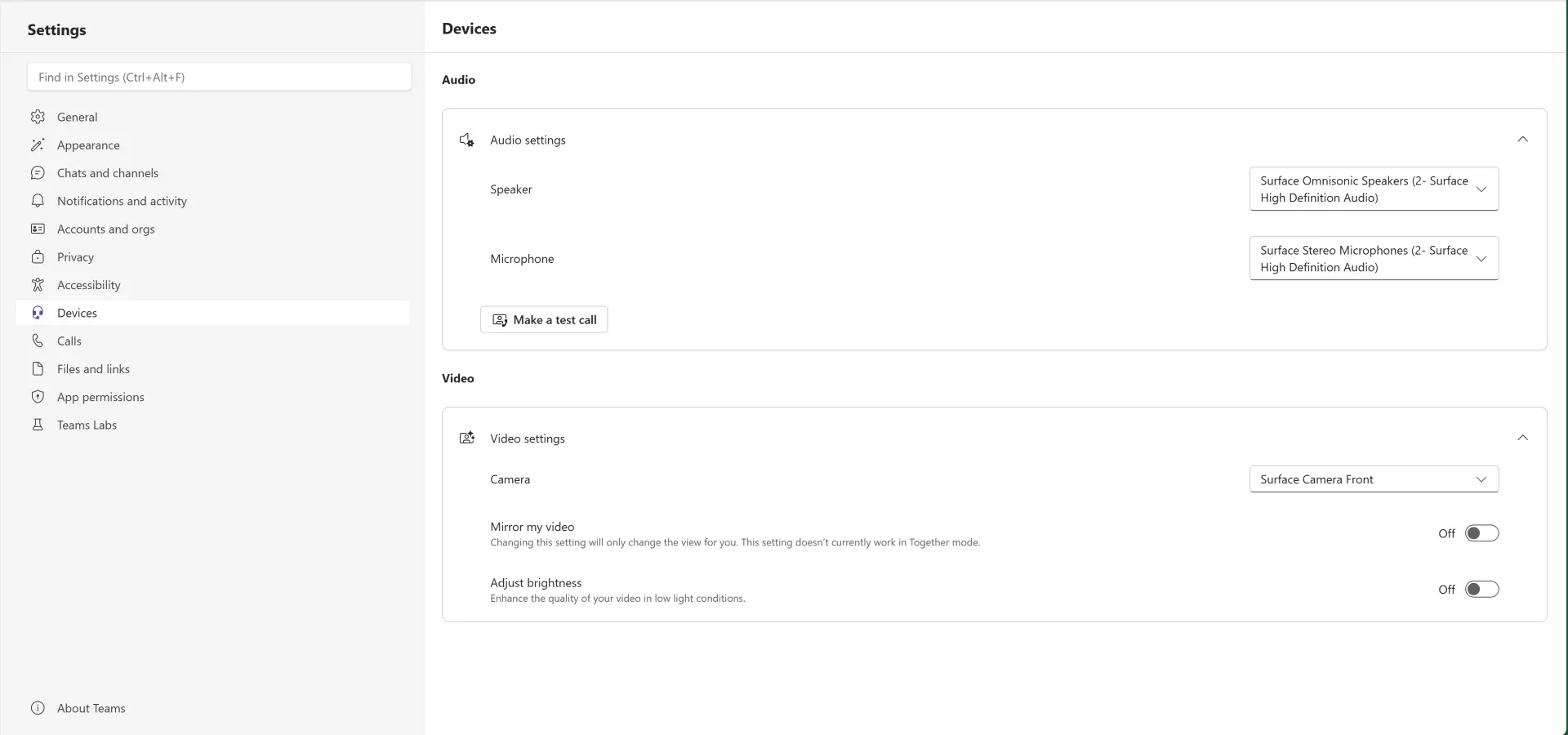 sistema de conversas do Microsoft Teams