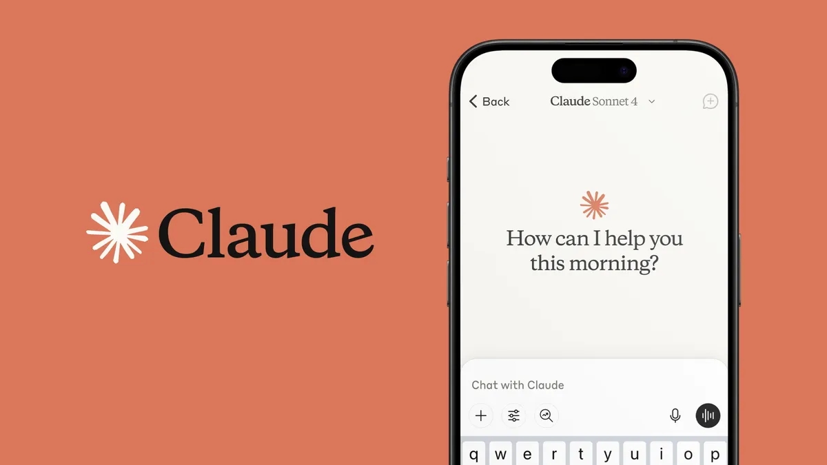Claude em smartphone