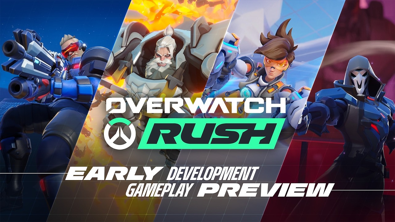 overwatch rush em dispositivos móveis