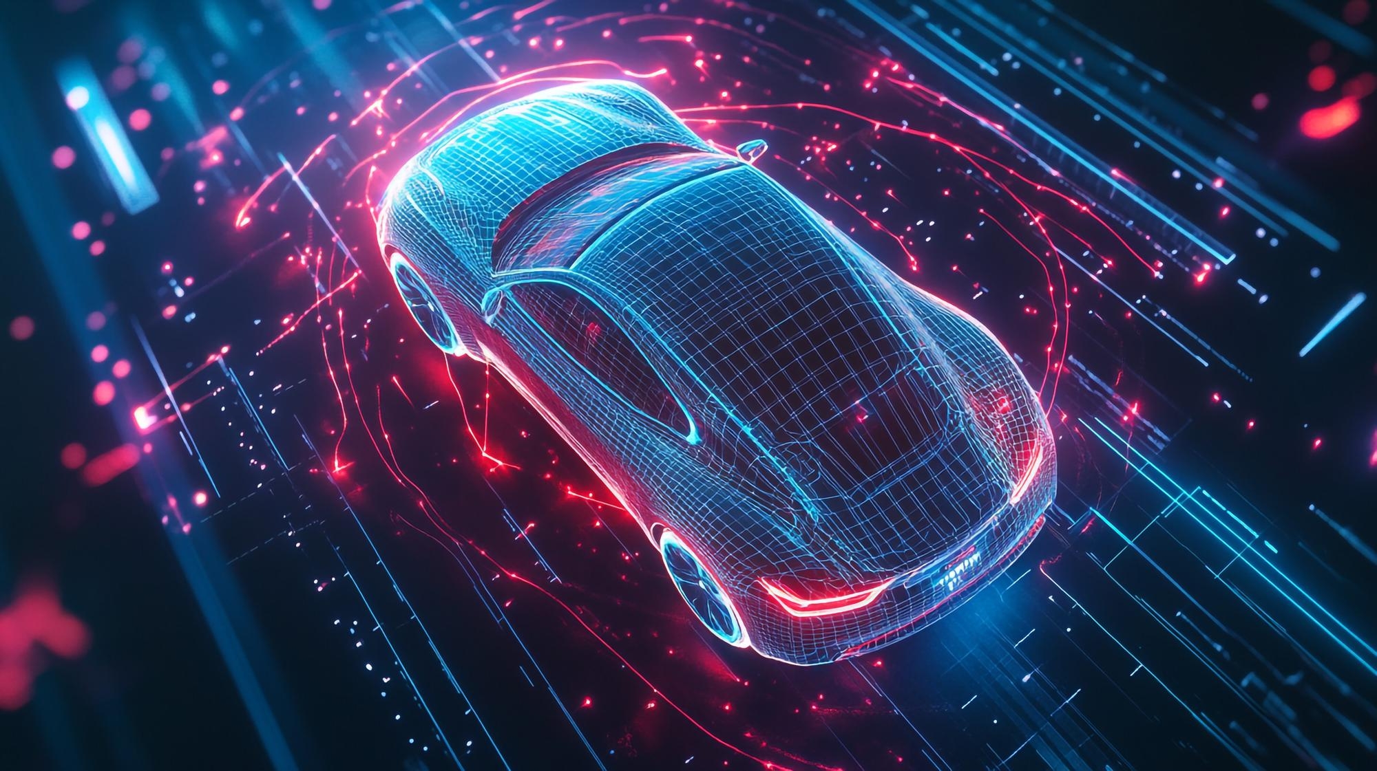 carro em formato digital