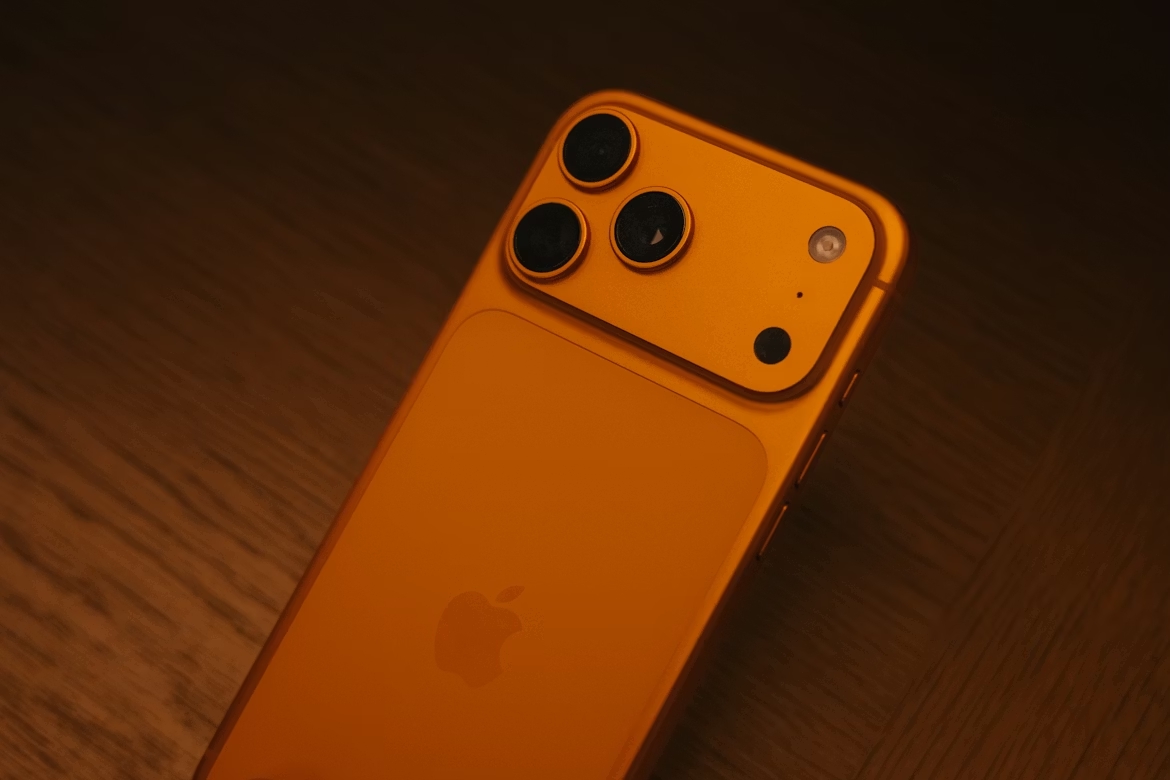 iPhone laranja