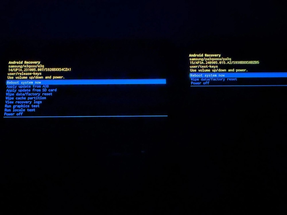 android recovery em dispositivos da samsung