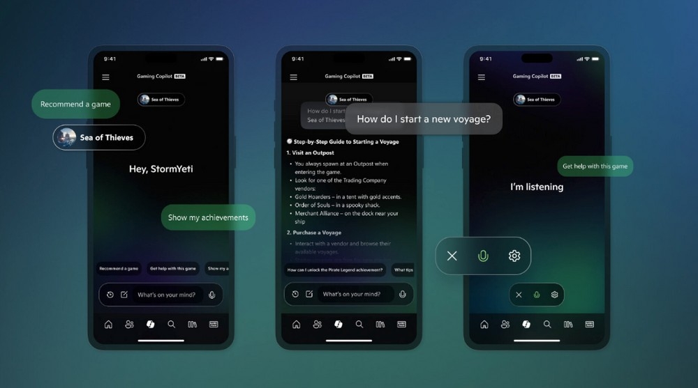xbox cloud gaming copilot