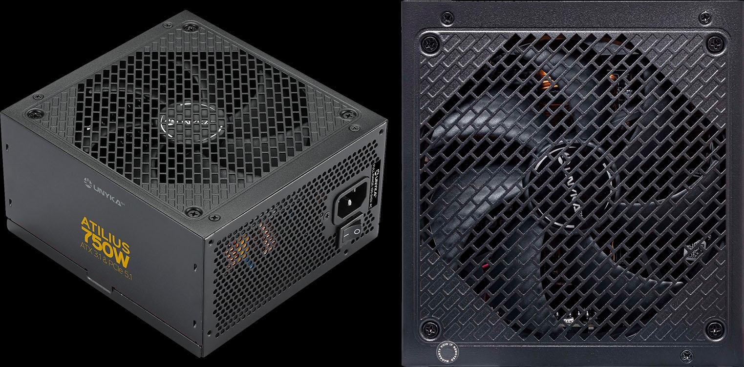 UNYKA Lança Fontes ATILIUS 3.1 Para PCs Gamers