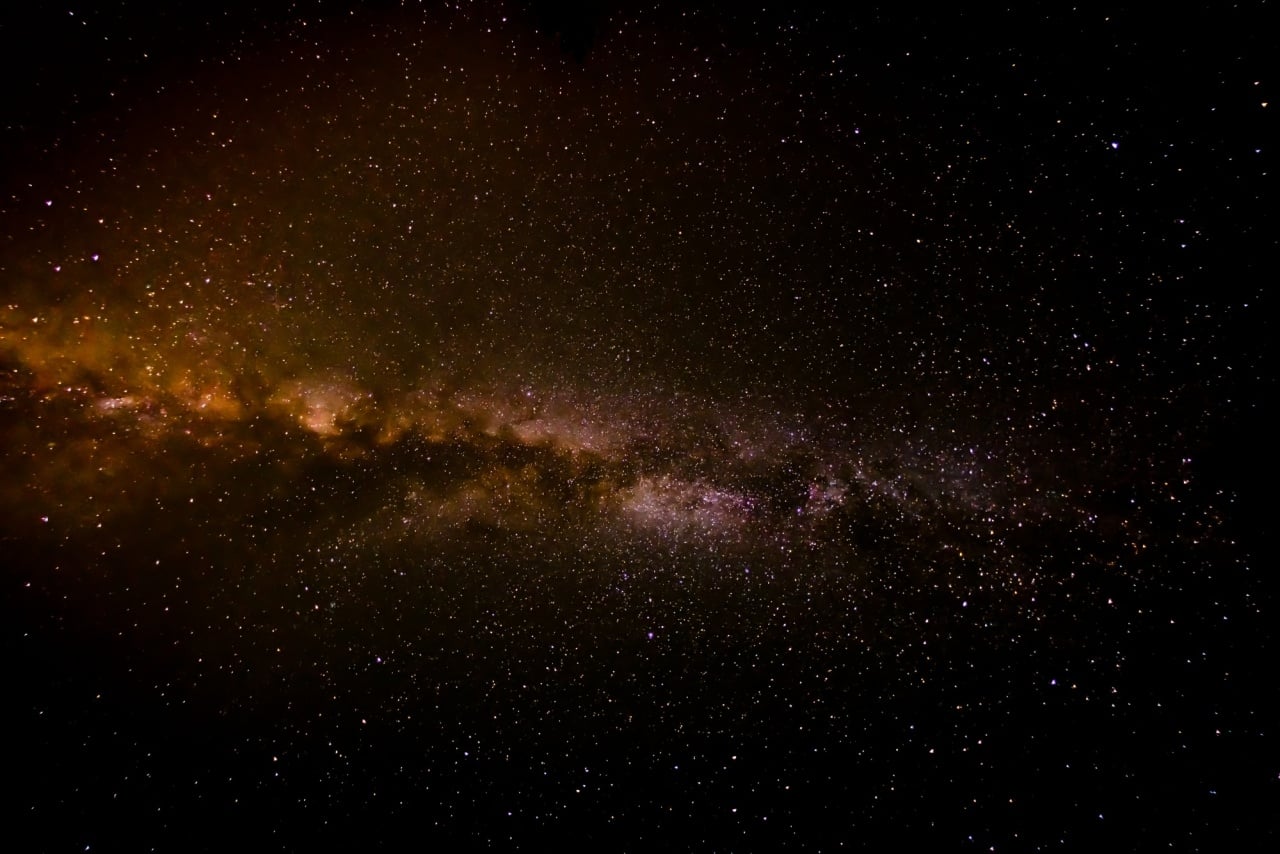 estrelas no espaço