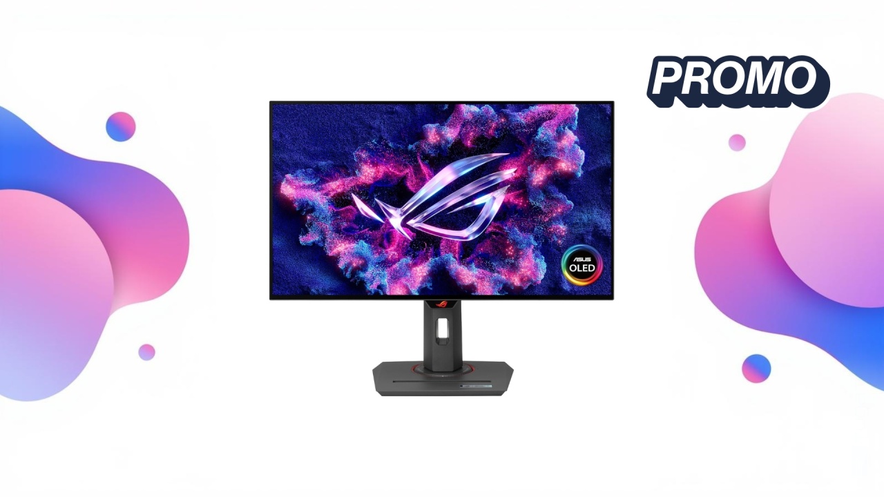 ASUS ROG Strix OLED XG27AQDMG Monitor de jogos WOLED de 27 polegadas 1440P, 240 Hz, 0,03 ms, dissipador personalizado, anti-cintilação, care, brilho uniforme, G-Sync, DisplayWidget Center