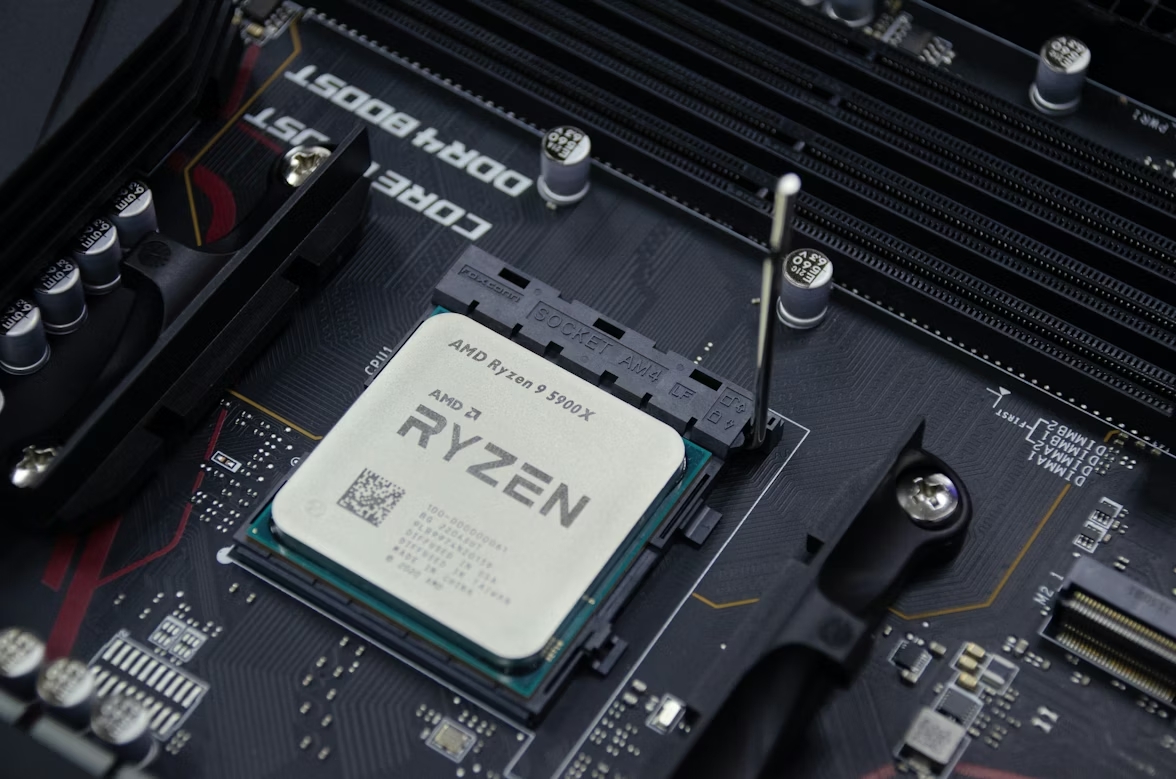 AMD Ryzen em motherboard