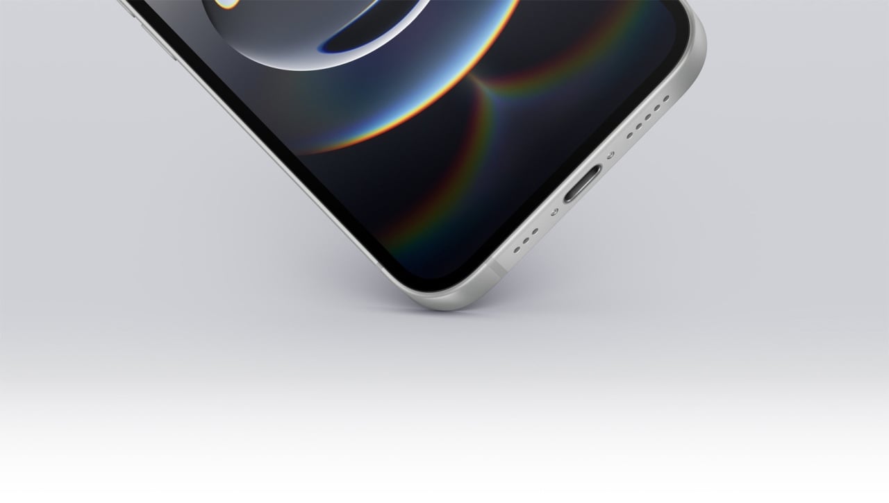 Dispositivo da Apple em destaque