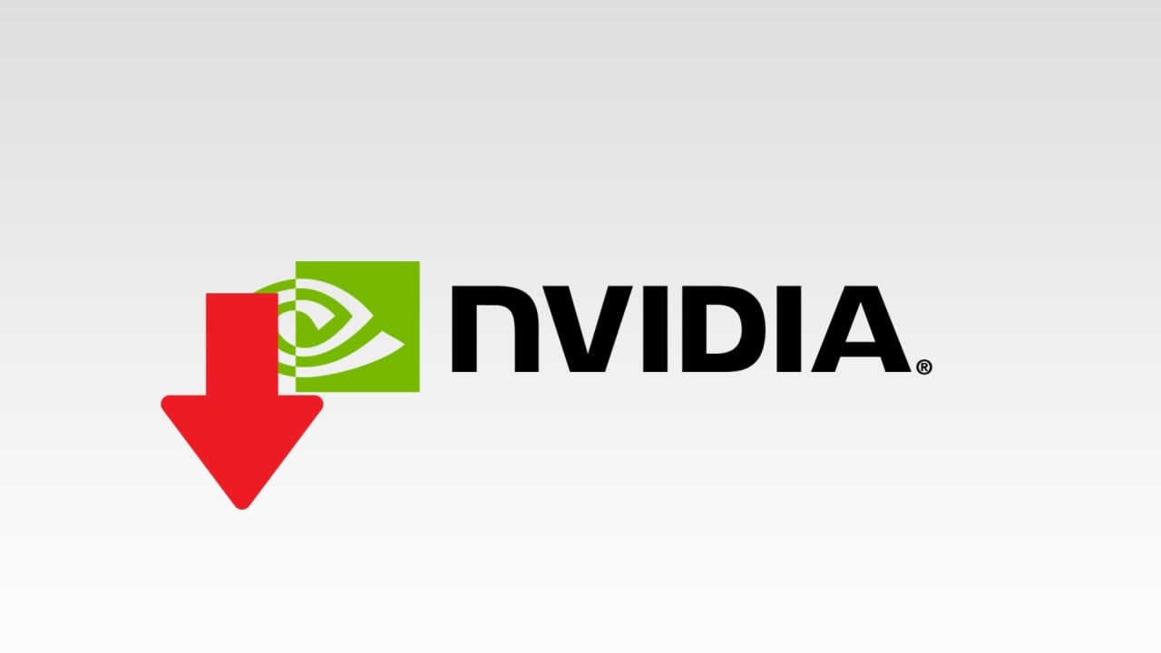 nvidia em baixo