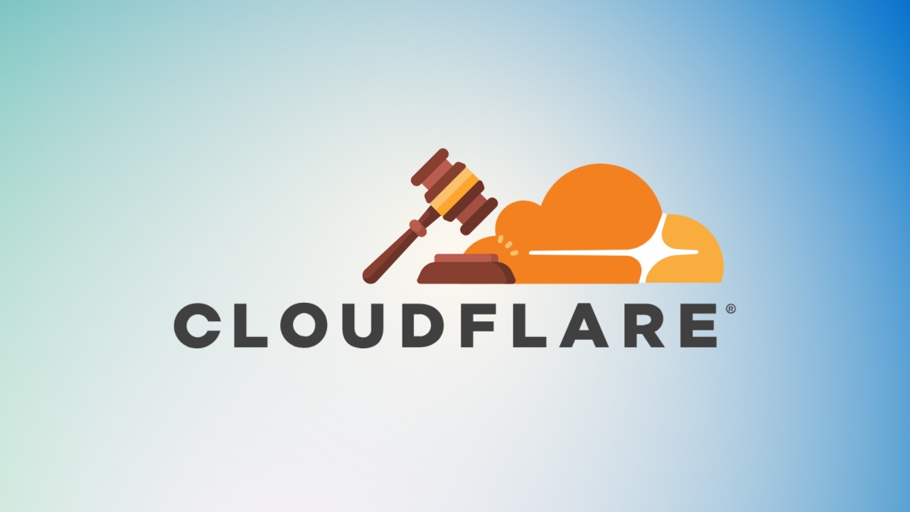 Cloudflare com a justiça