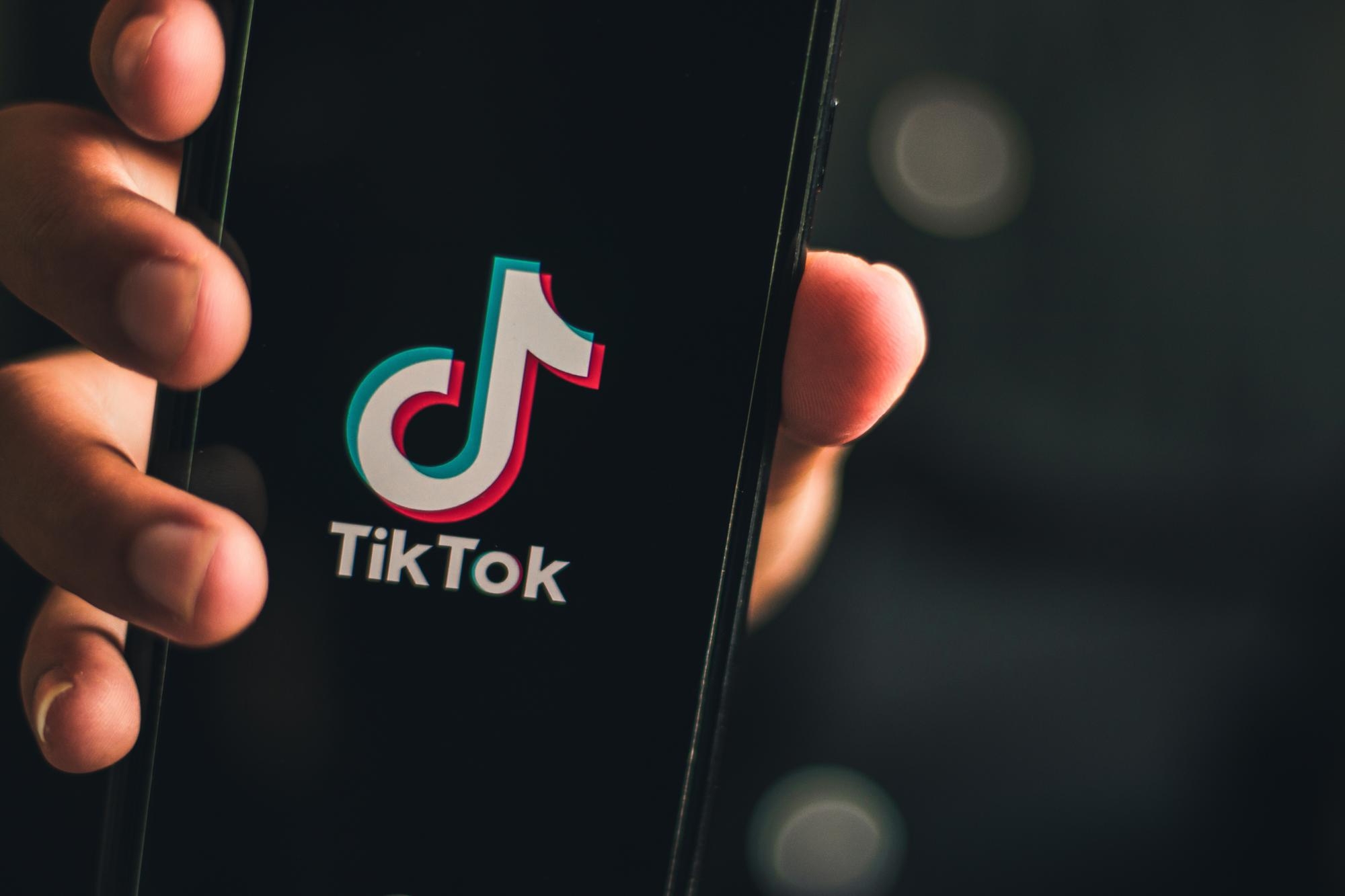 Tiktok em smartphone