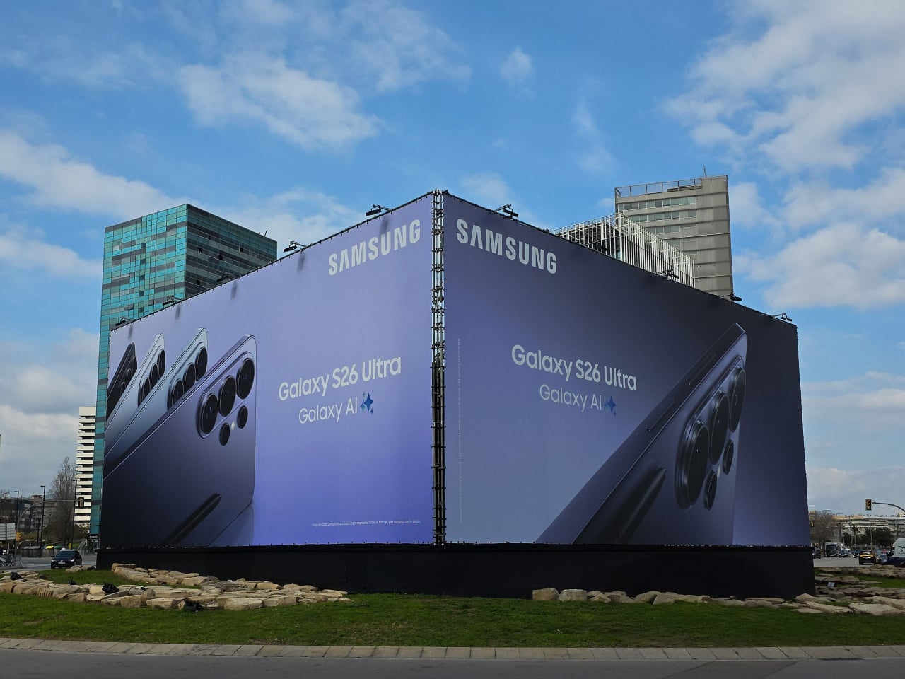 Samsung durante a MWC 2026