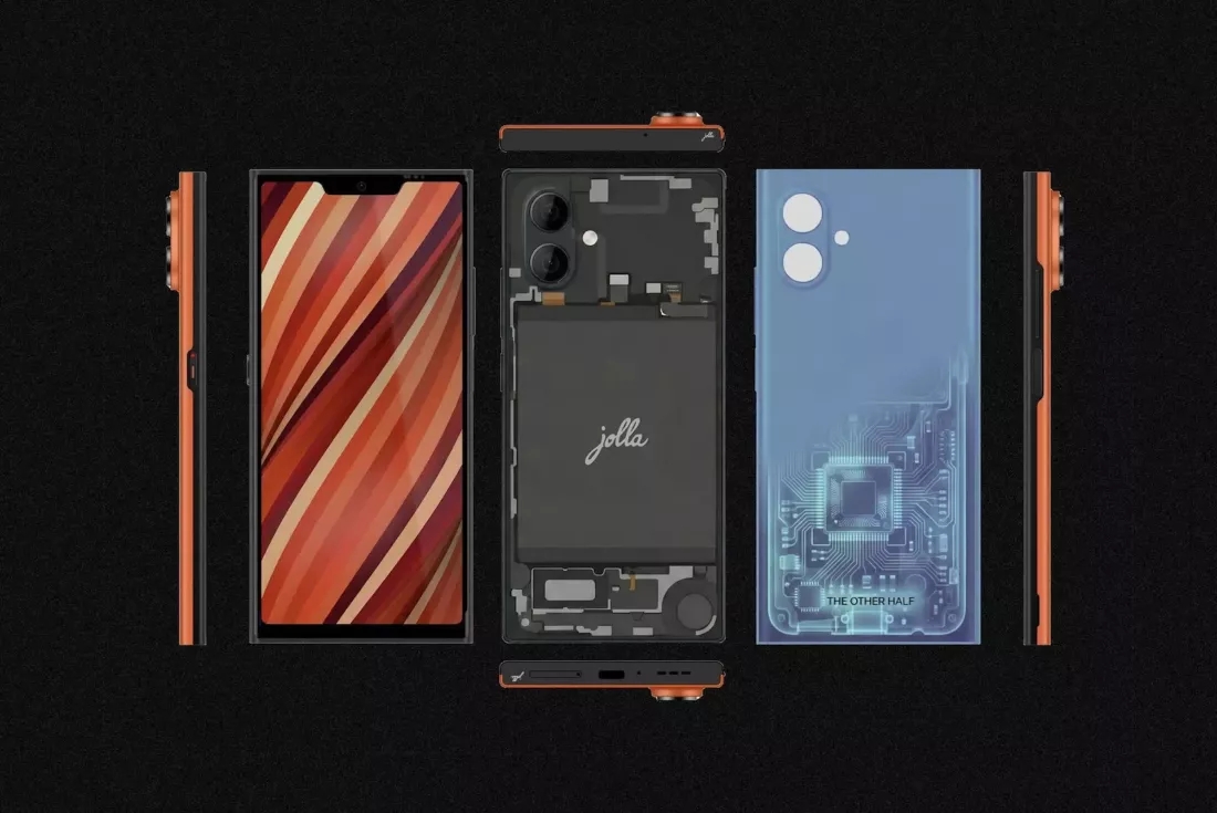detalhes do interior do jolla phone