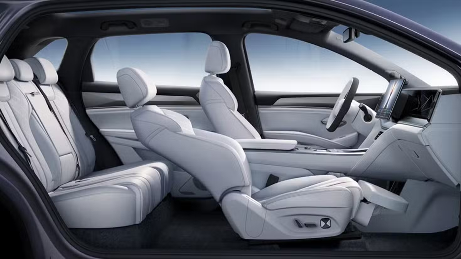 Interior do BYD Song Ultra EV