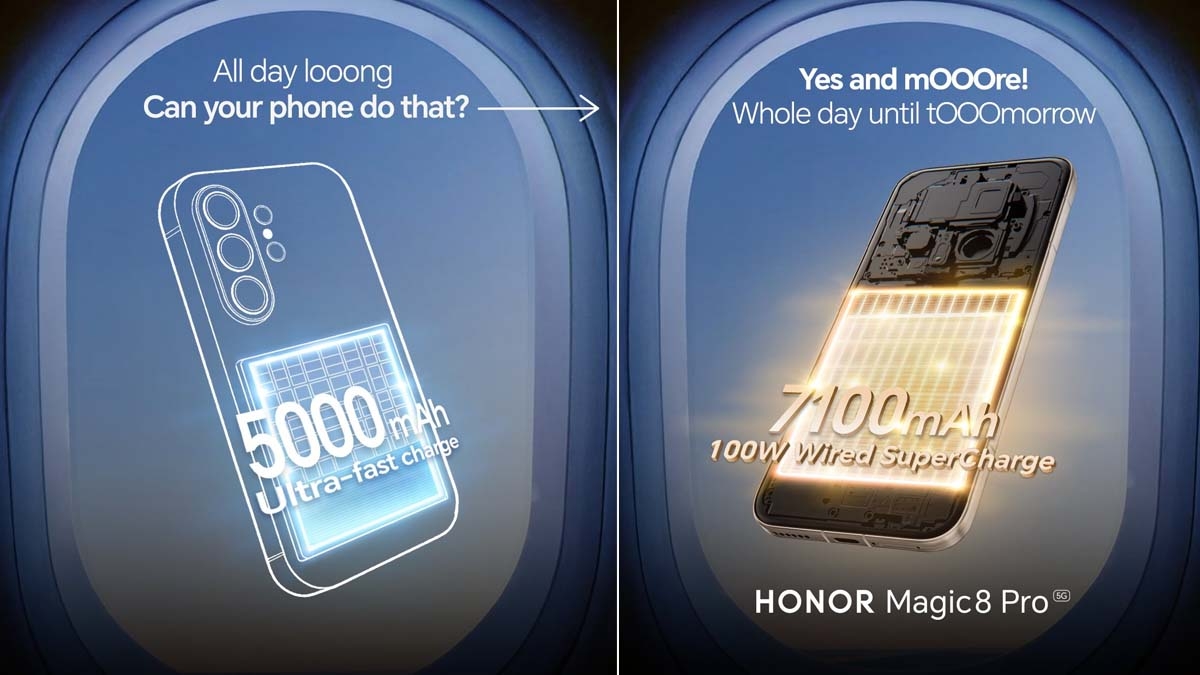 Comparação de publicidade da honor