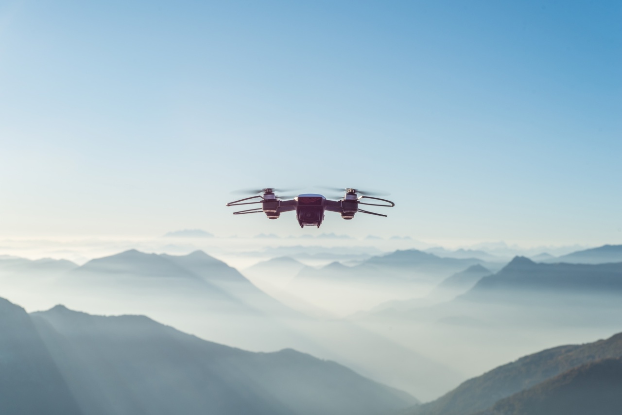 Drone nas alturas