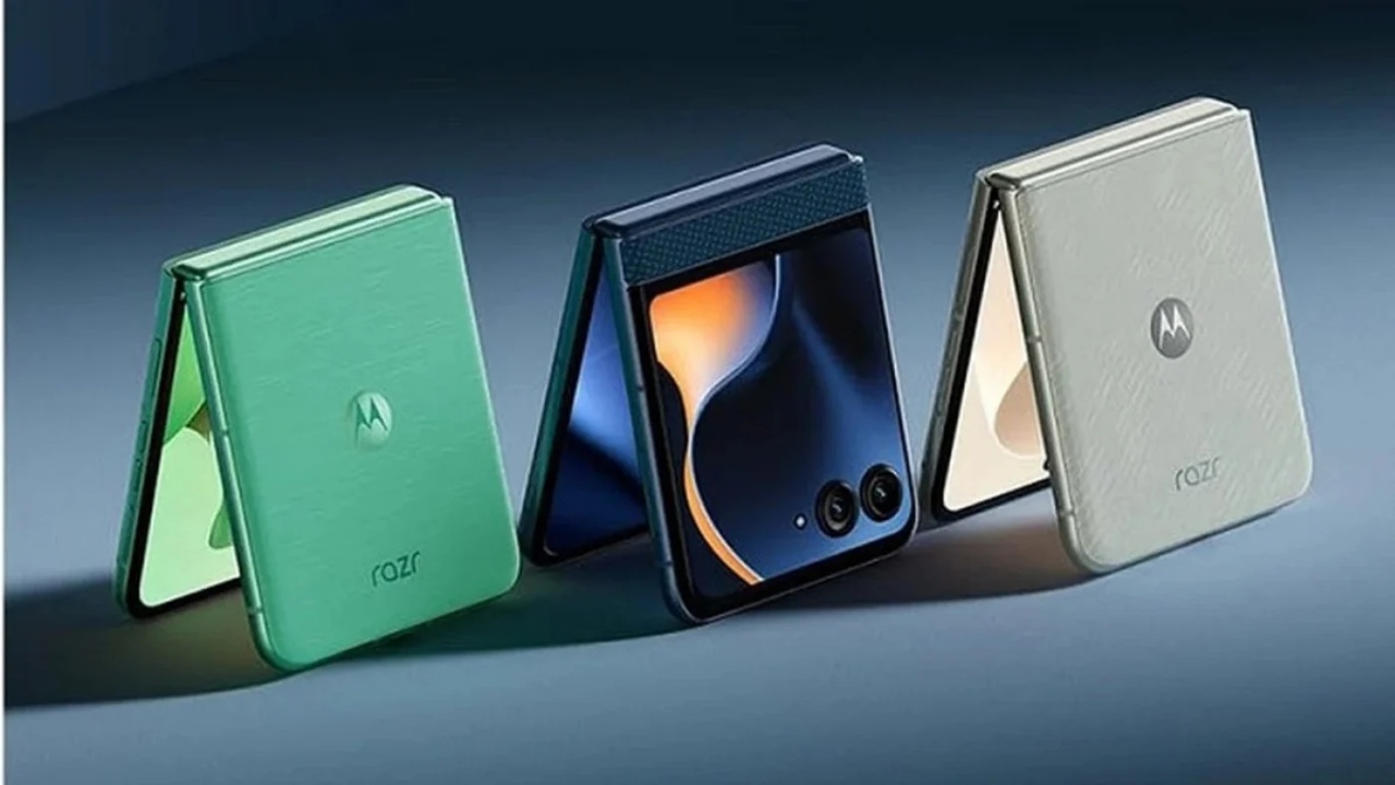 dispositivo dobrável da motorola Razr 70