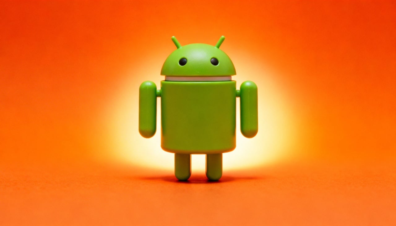 Android robot verde