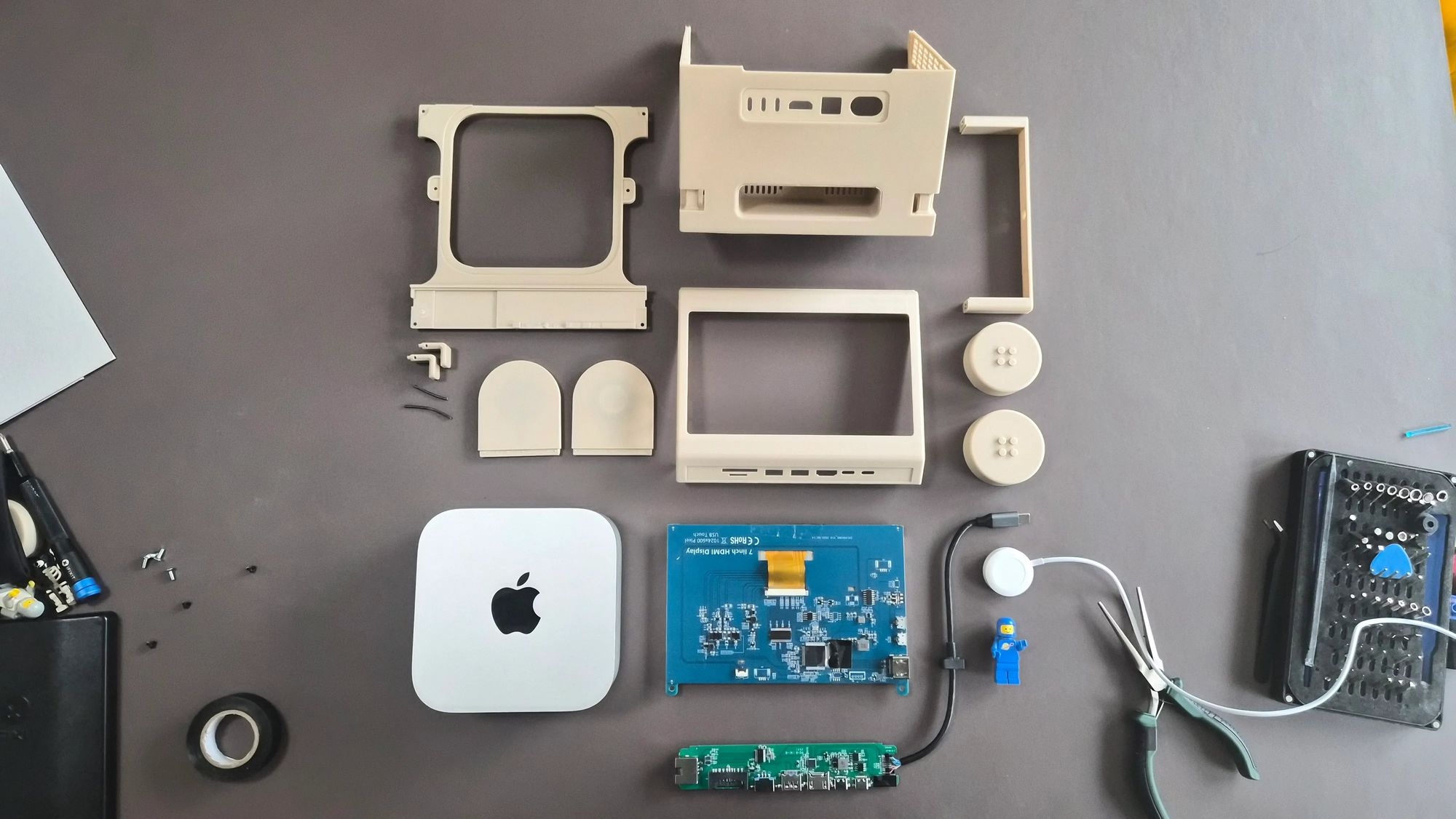 Mac Mini em conjunto de LEGO