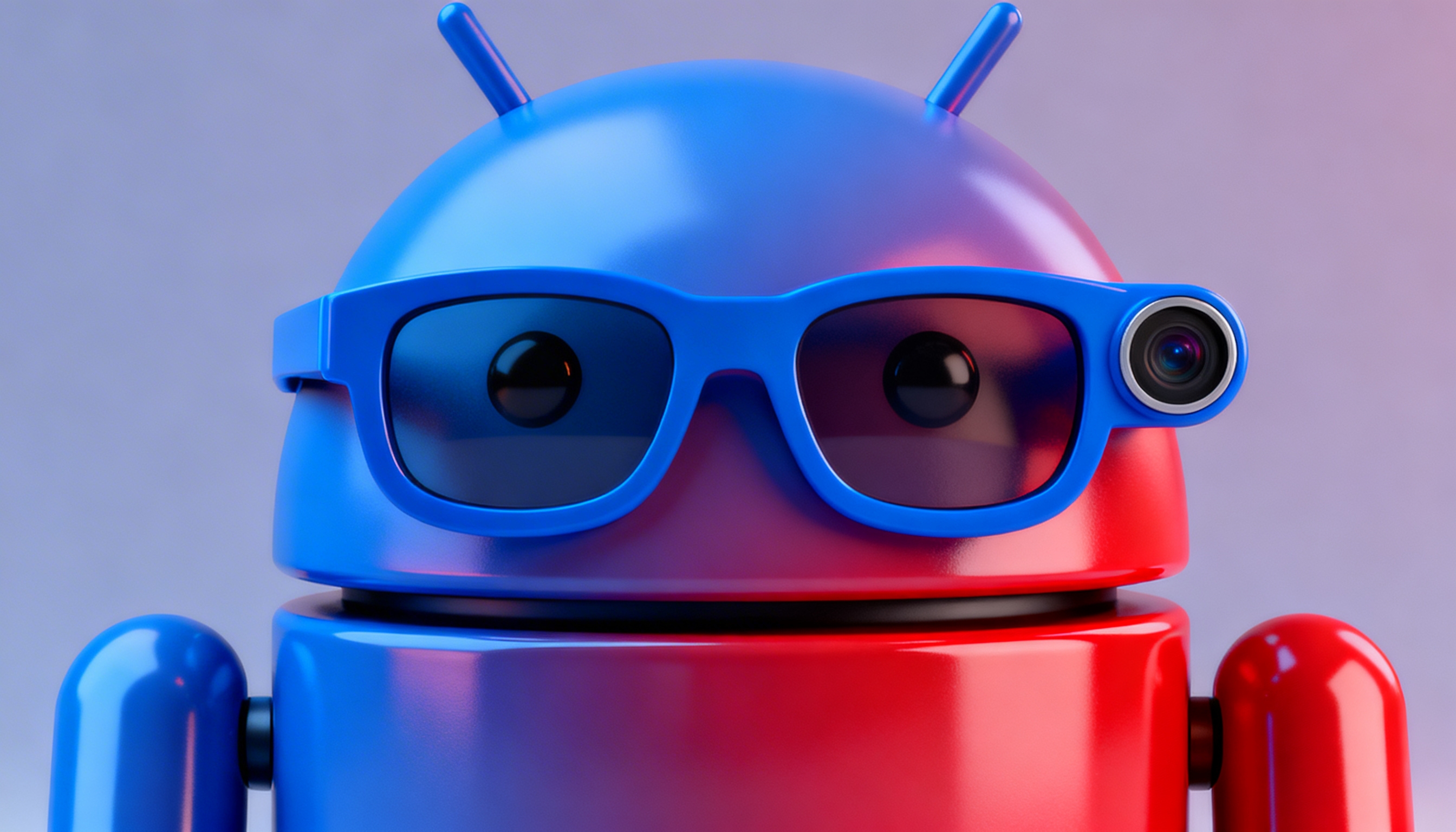 Android com smart glasses