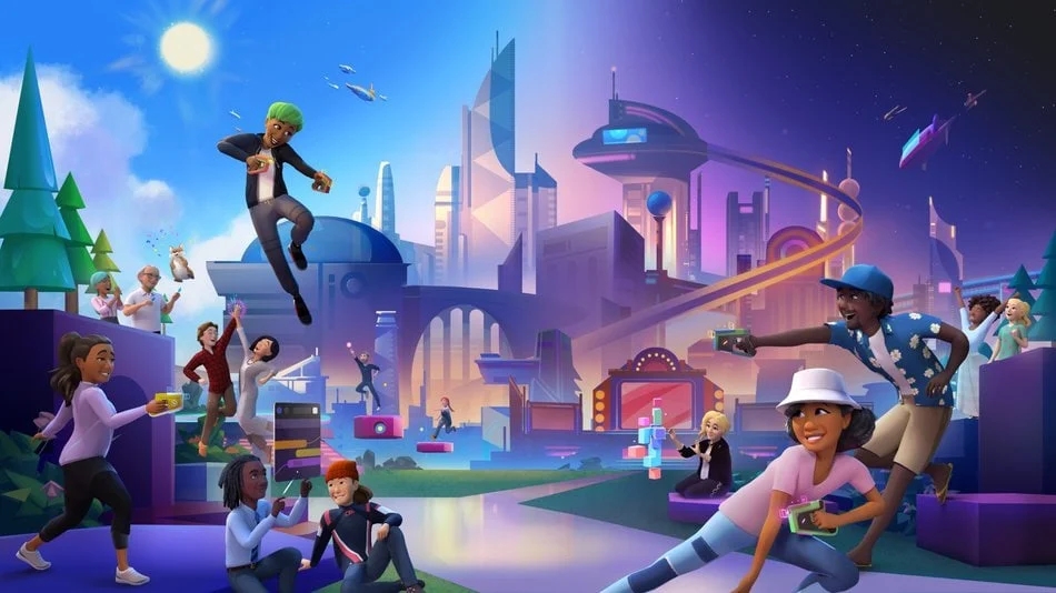 Horizon Worlds VR Meta