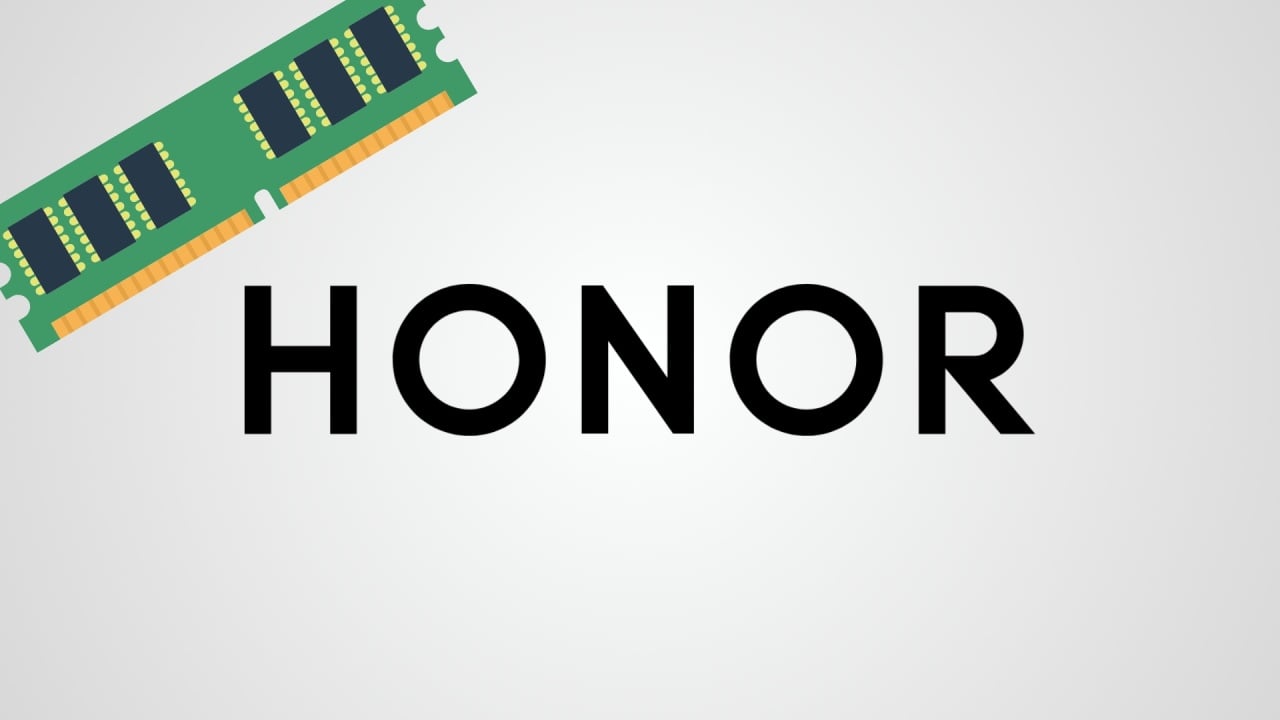 logo da honor com ram virtual