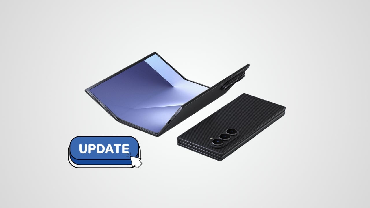 Galaxy Z TriFold da Samsung com atualização
