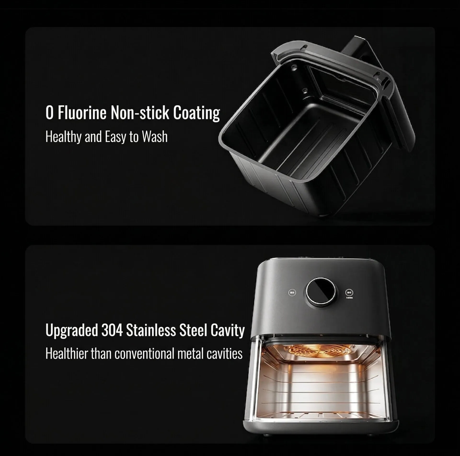 detalhes da Xiaomi Debuts Mijia Smart Air Fryer Pro