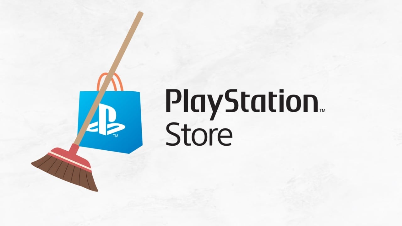 Playstation Store logo com limpeza