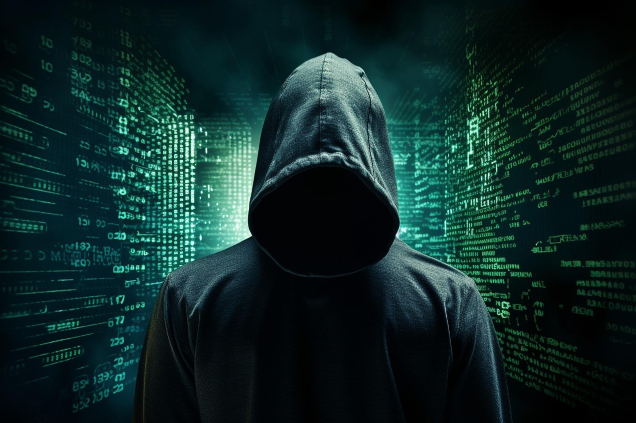hacker com fundo digital verde