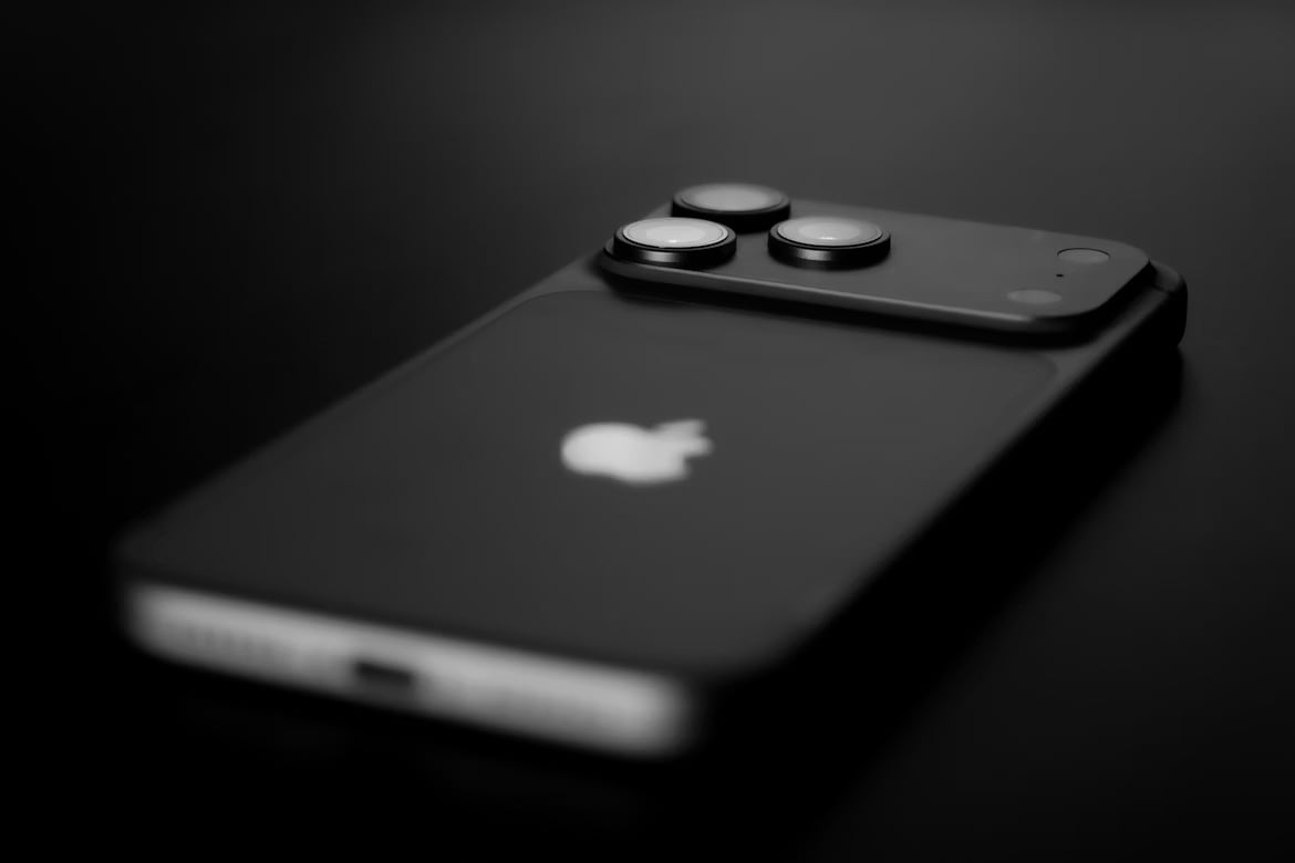 dispositivo da Apple em destaque