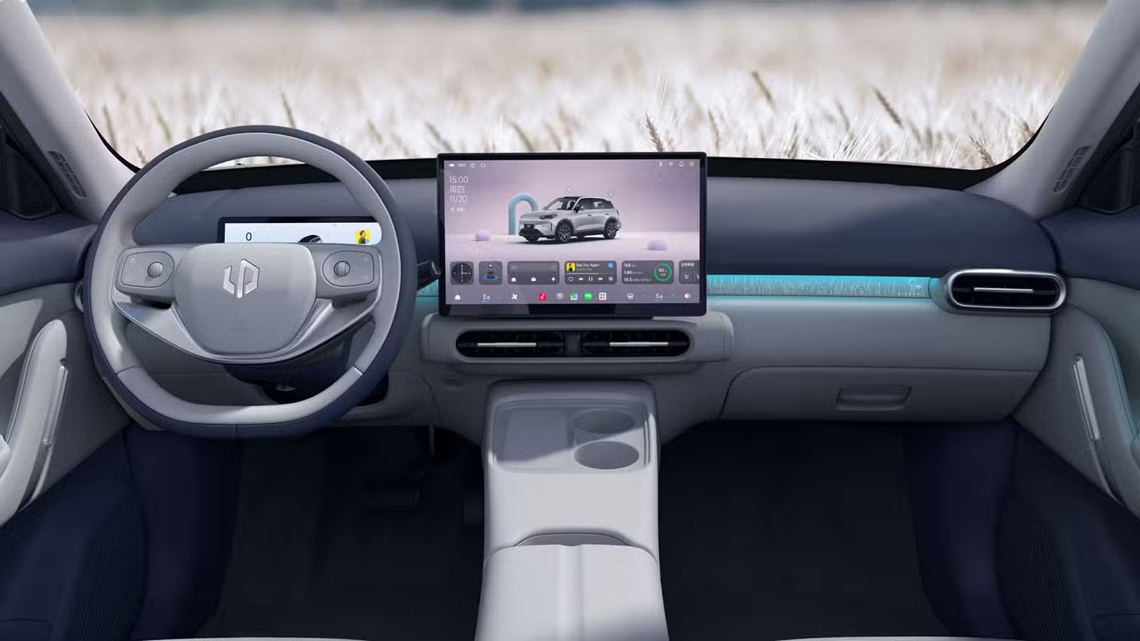 interior do Leapmotor A10