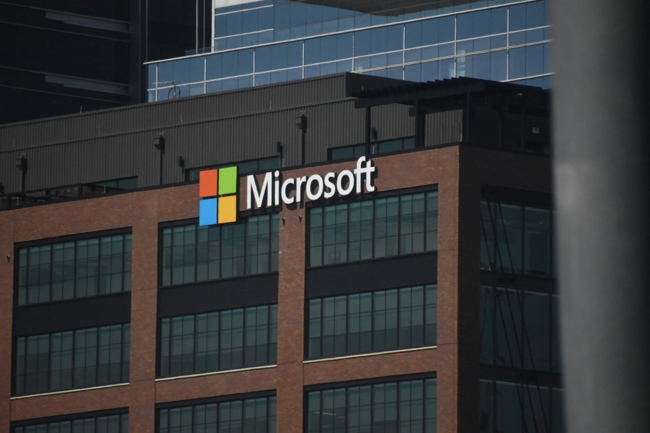 Microsoft em edifício