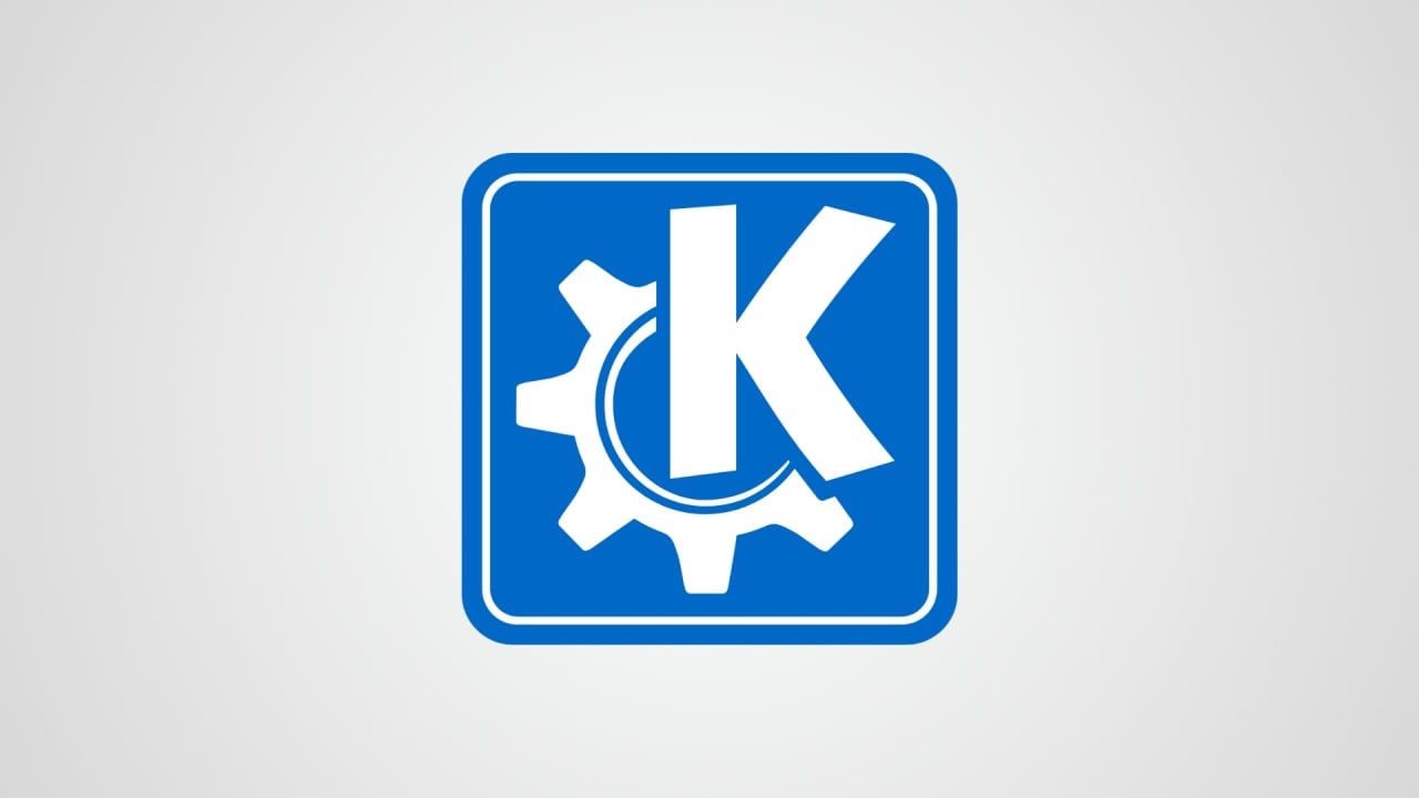 KDE logo do sistema