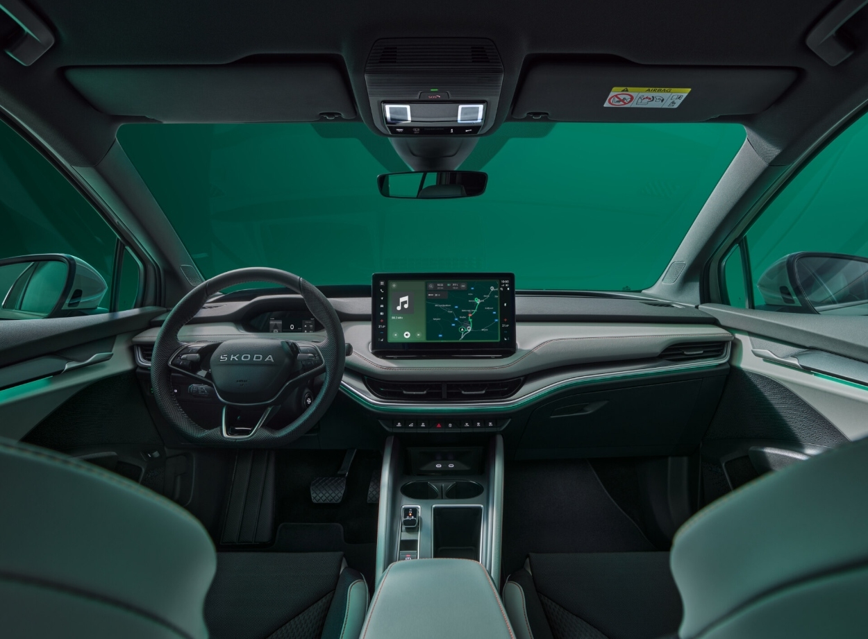 Interior das viaturas
