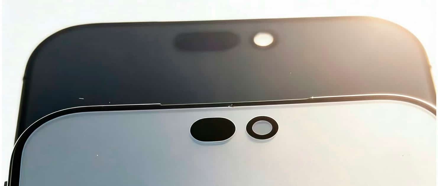 imagem da ilha dinâmica do iPhone 18
